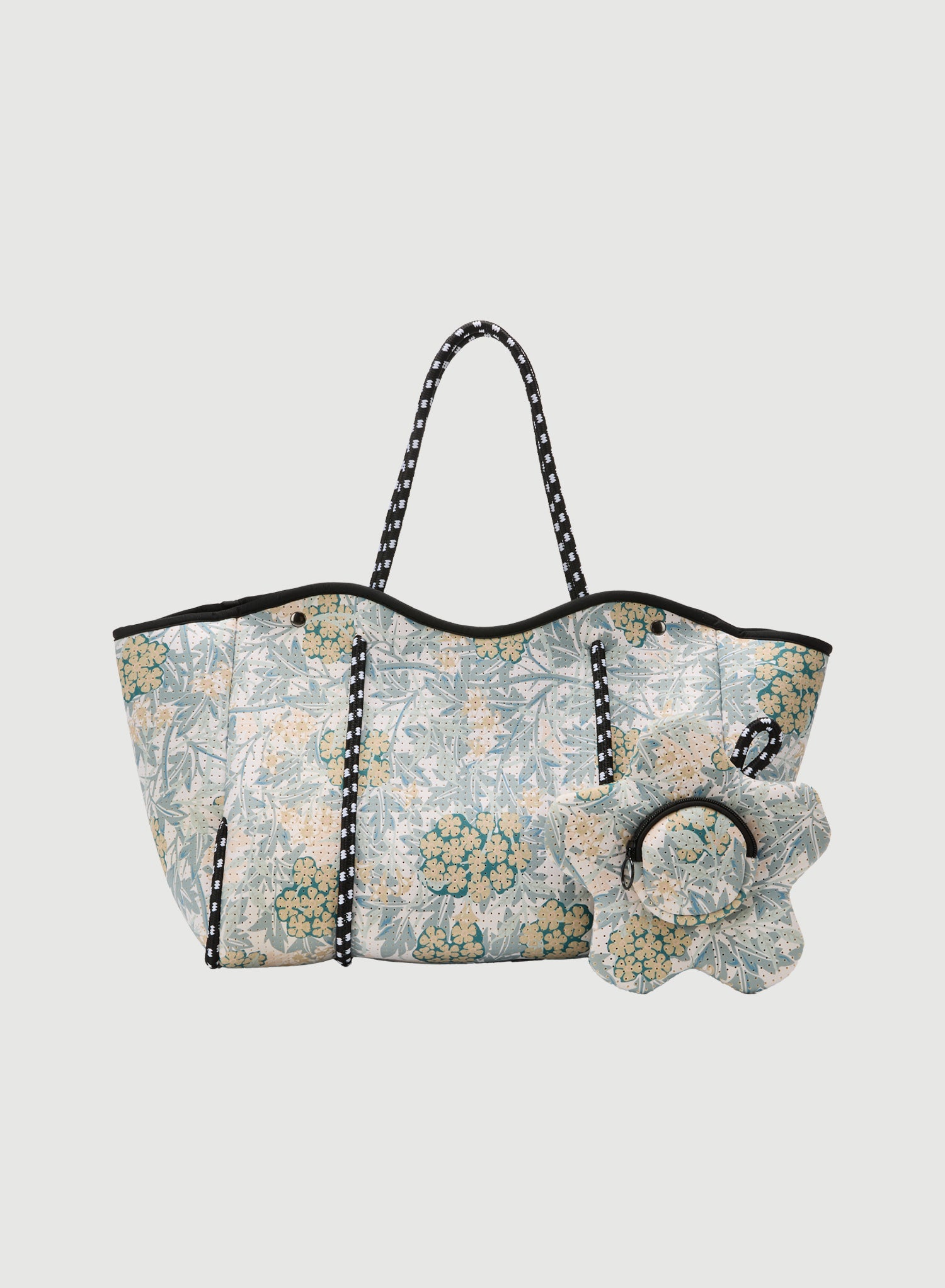 Neoprene Tote Bag Flower | OEM Custom