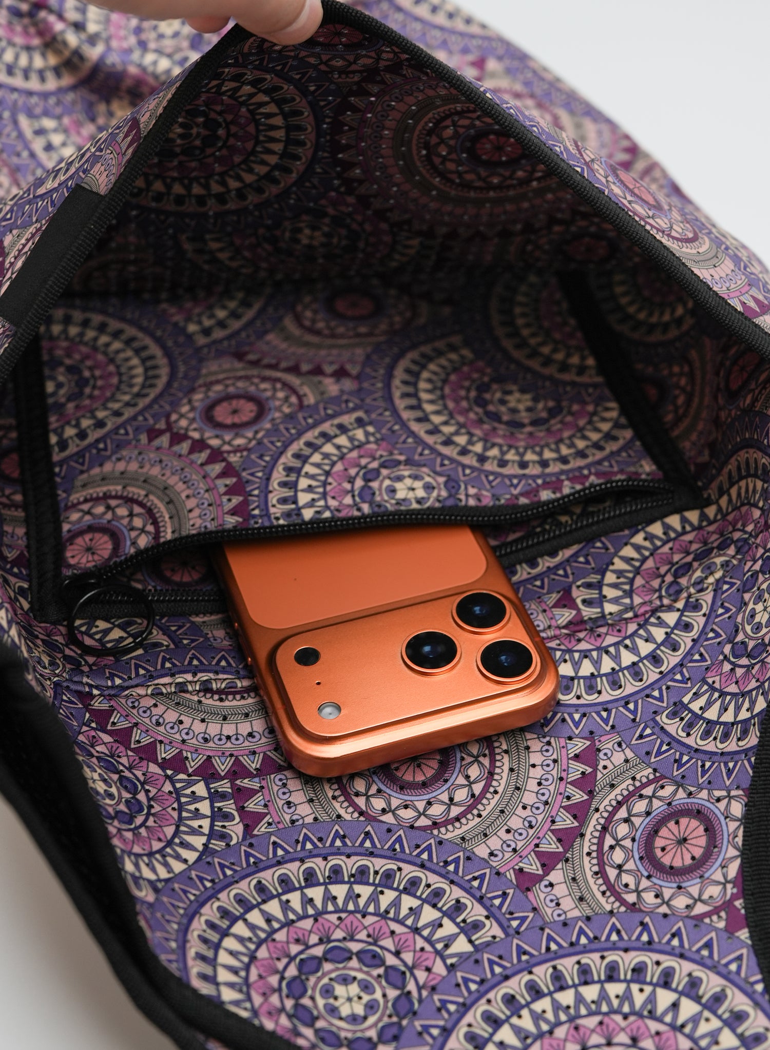 Neoprene Yoga Mat Bag Purple | OEM Custom