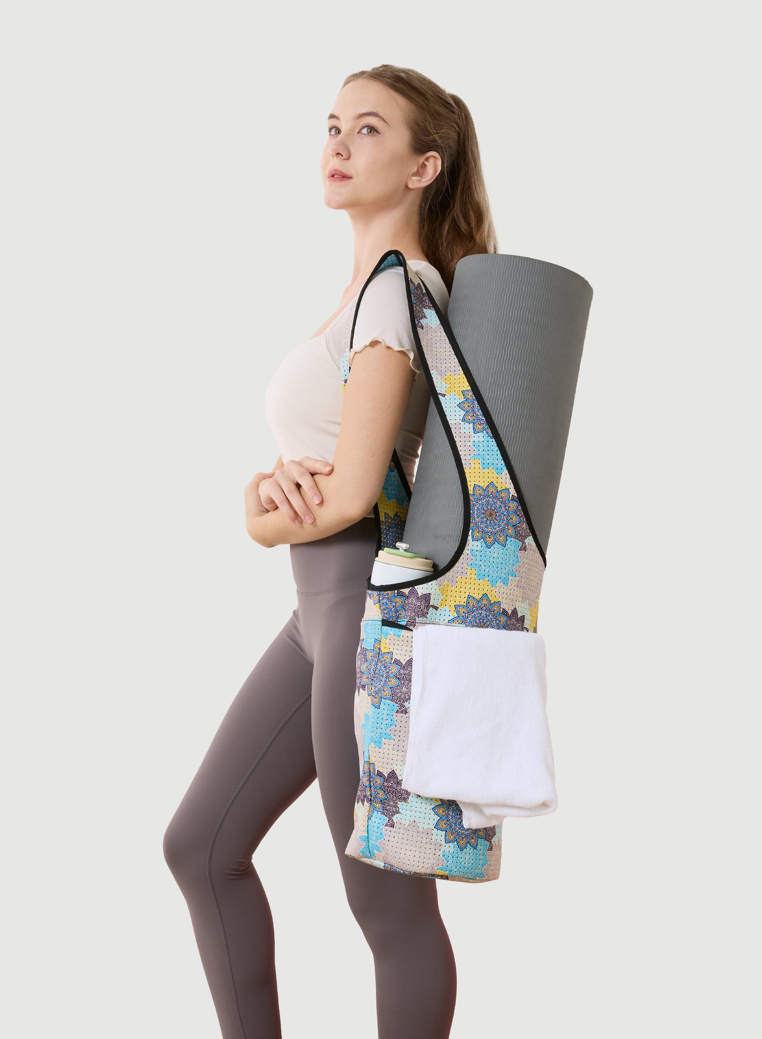 Neoprene Yoga Mat Bag Yellow | OEM Custom