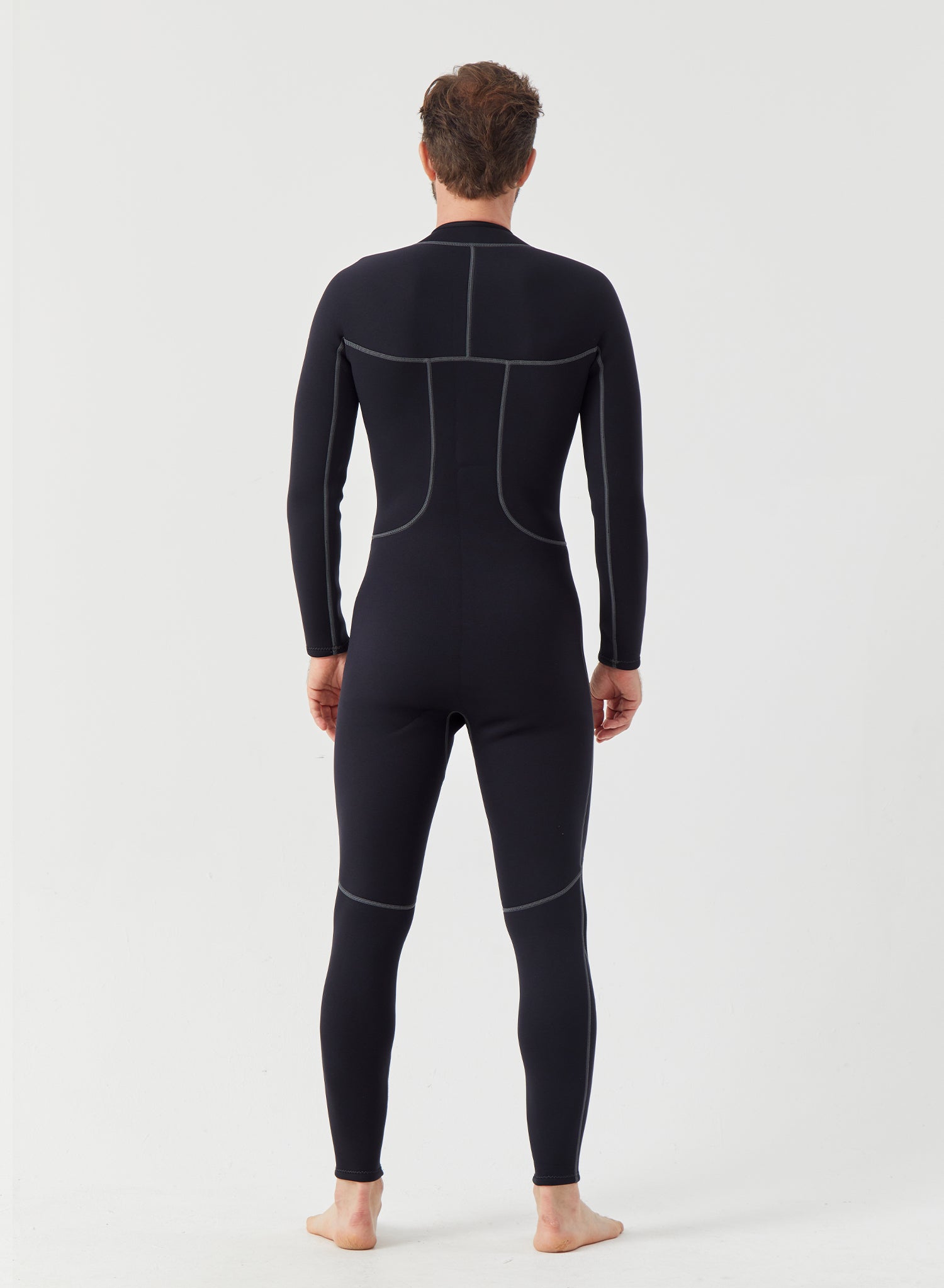 Men Wetsuit 3/2mm Neoprene Full Suit Black | OEM Custom