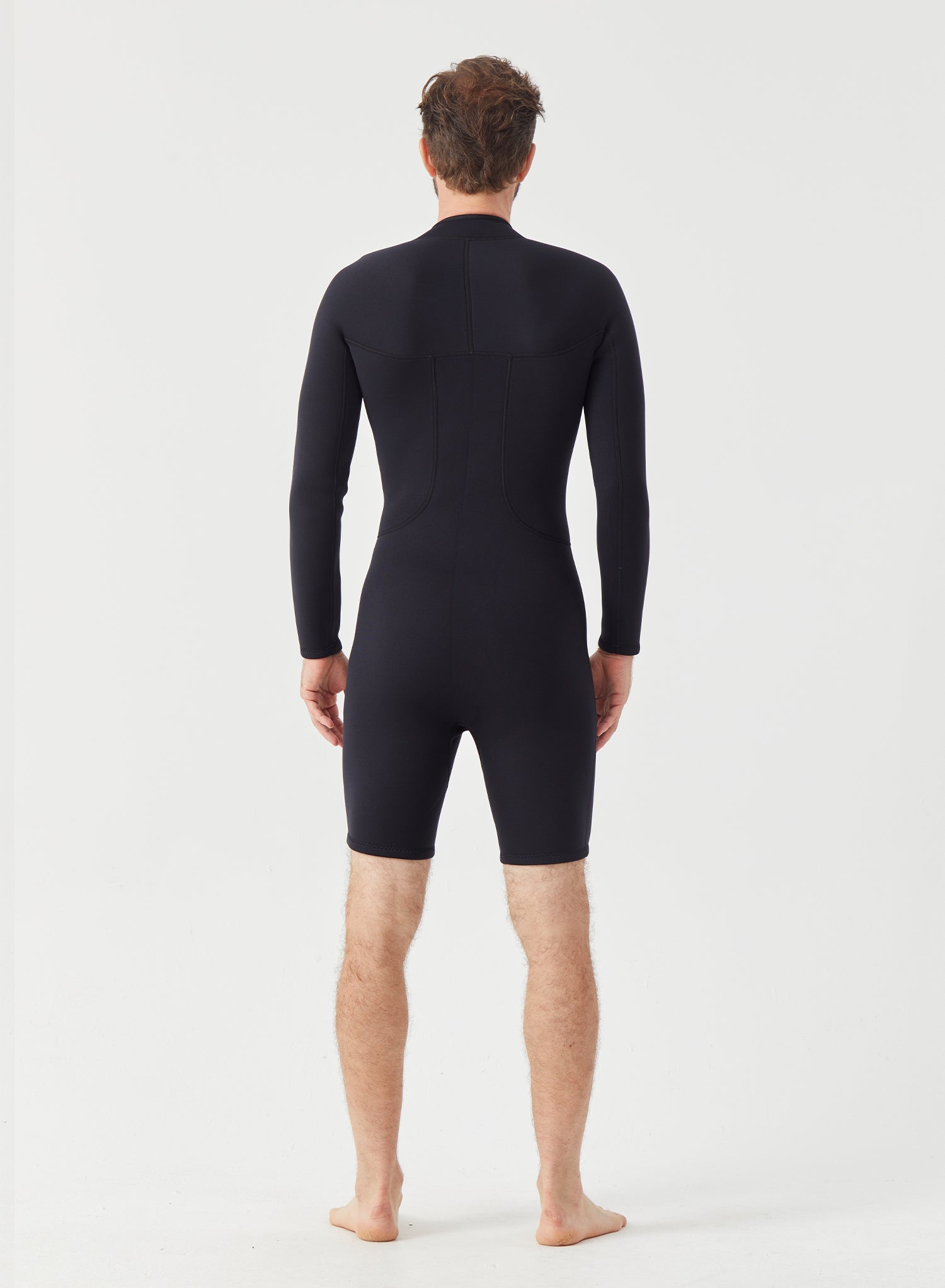 Men Wetsuit 2mm Neoprene Shorty Suit Black | OEM Custom