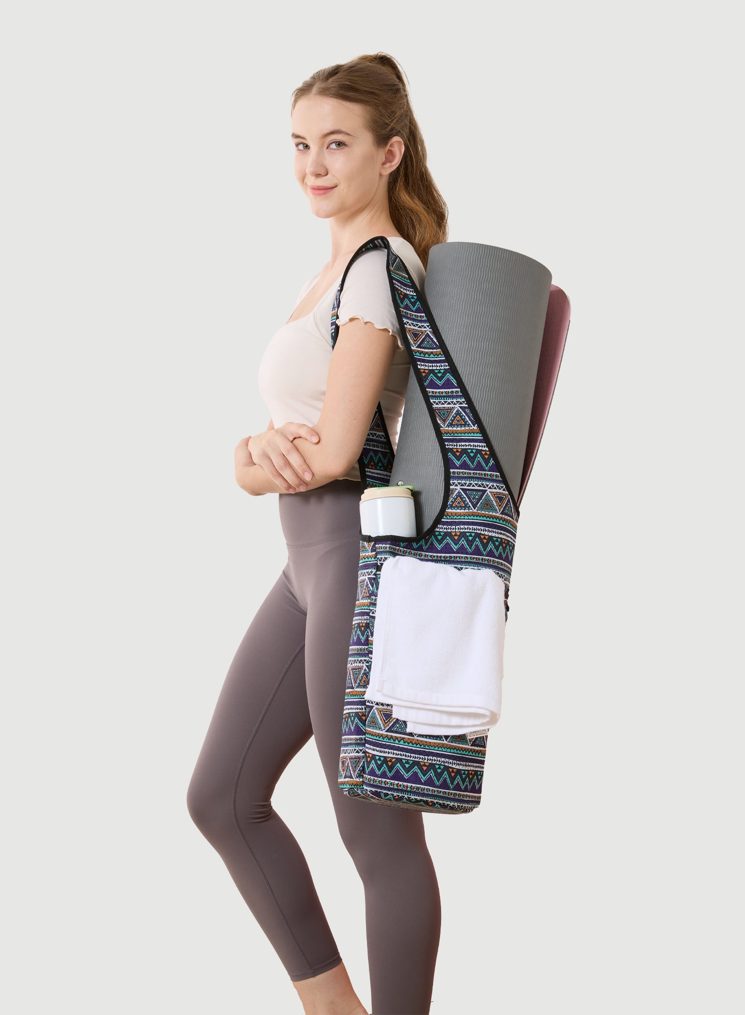 Neoprene Yoga Mat Bag Blue | OEM Custom