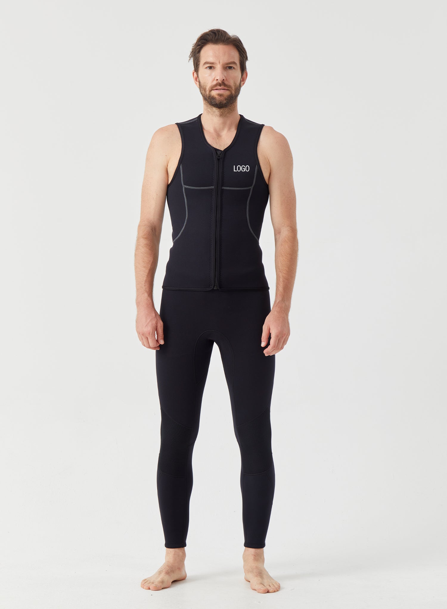 Men Wetsuit Vest 3mm Neoprene Sleeveless | OEM Custom