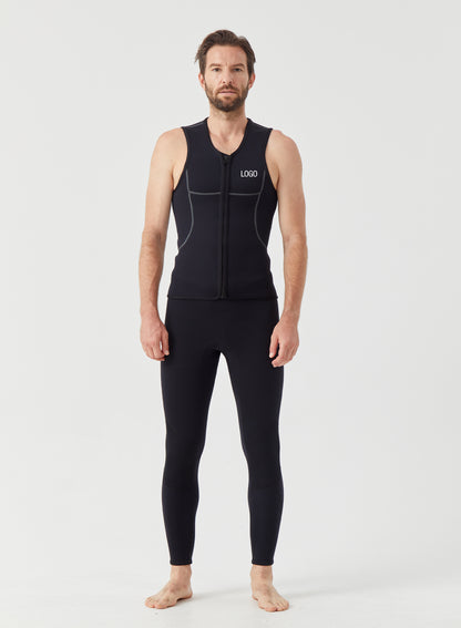 Men Wetsuit Vest 3mm Neoprene Sleeveless | OEM Custom