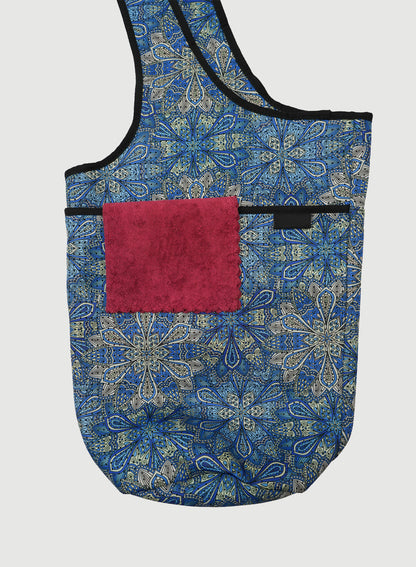 Neoprene Yoga Mat Bag Blue | OEM Custom