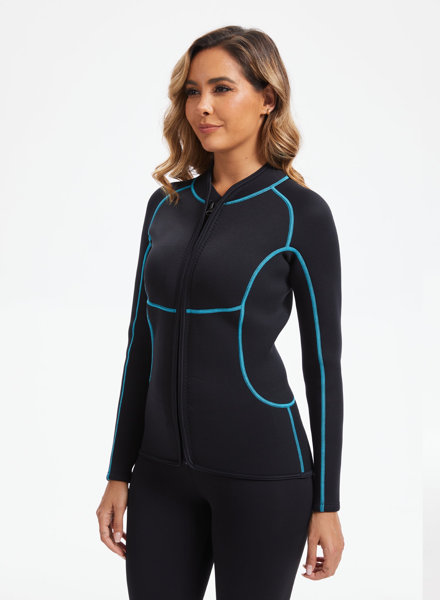 Women Wetsuit Tops 2mm Neoprene Long Sleeves | OEM Custom
