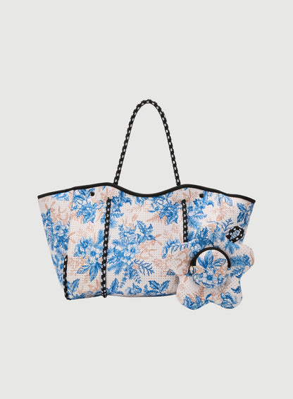 Neoprene Tote Bag Blue | OEM Custom