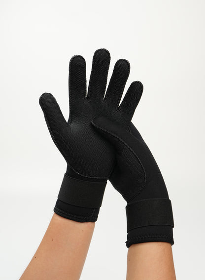 Wetsuit Gloves 3mm Neoprene Black | OEM Custom